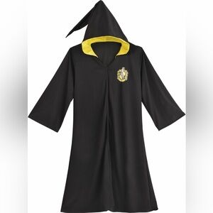 Kids' Harry Potter Hufflepuff Robe Cloak size 10/12